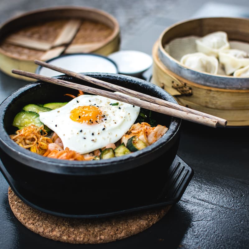 photo of beautifully 
            arranged food