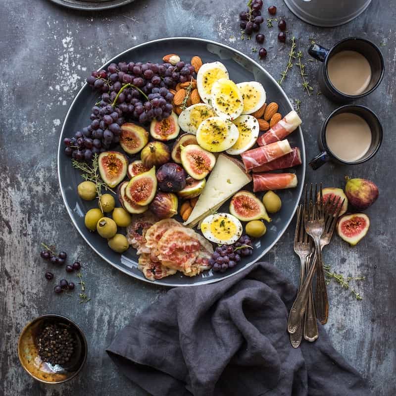 photo of beautifully 
            arranged food